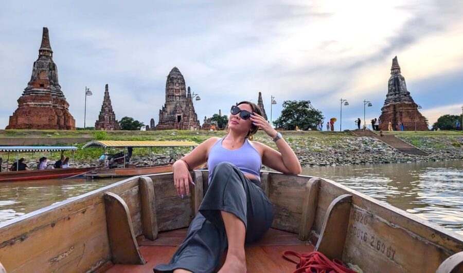 Ayutthaya: Private Boat Tour With Optional Temple Visits