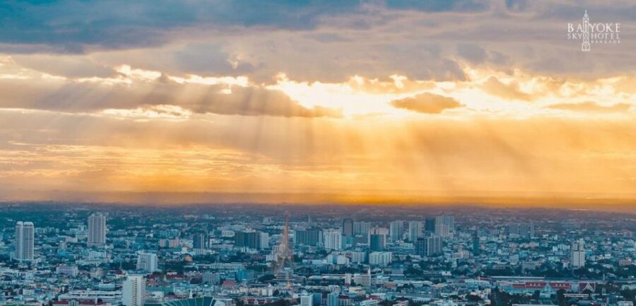 Bangkok: Baiyoke Sky Hotel Observatory Entry Ticket & Drink