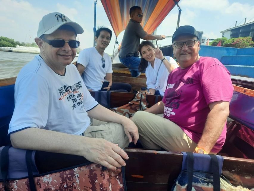 Bangkok: Longtail Boat Canal Tour to Wat Arun