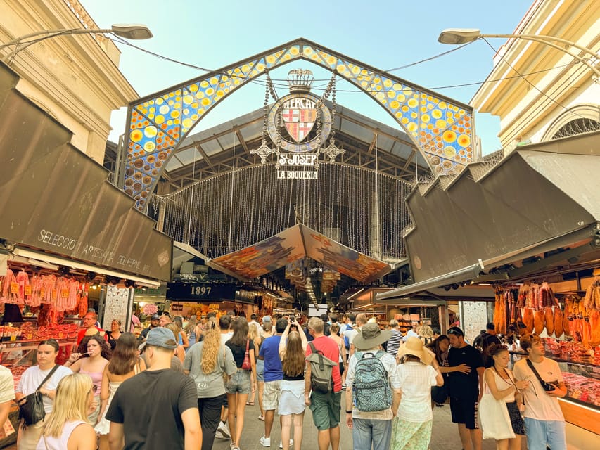 Barcelona: Seafood Paella Cooking Class & Boqueria Market