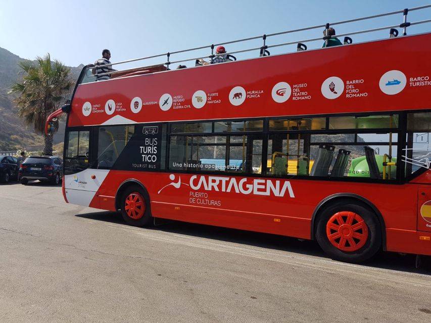 Cartagena, Spain: Panoramic Double-Decker Bus Tour