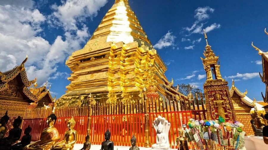 Chiang Mai: Doi Suthep and Wat Pha Lat Temple Evening Tour