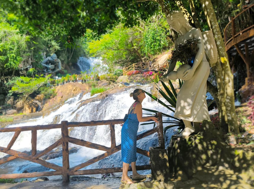 Dalat : Explore Top Waterfalls , Pagoda and Local Village