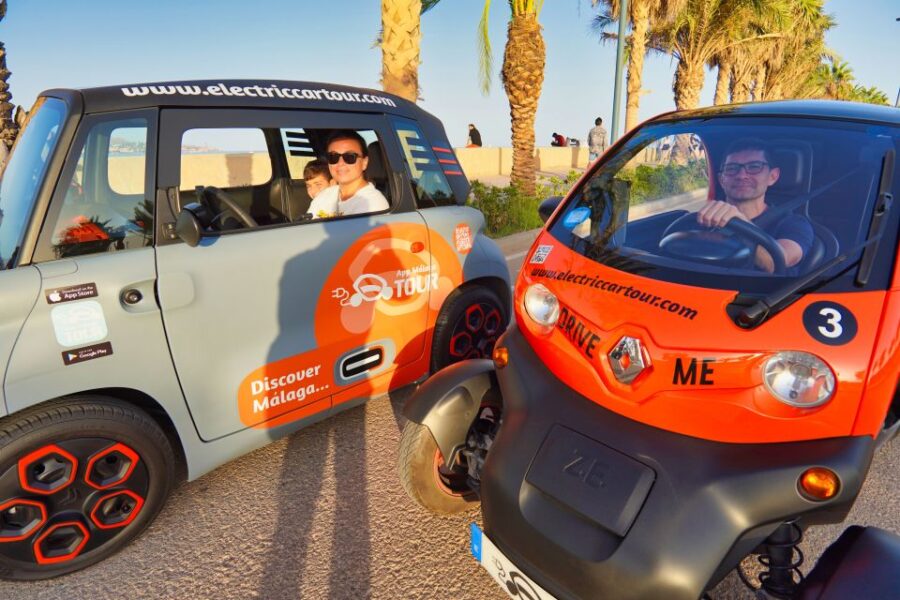 Explore Málaga and the Treasure Caves by Electric Car
