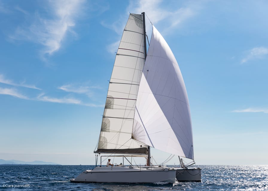 Fireworks and Sunset Catamaran Cruise From Théoule