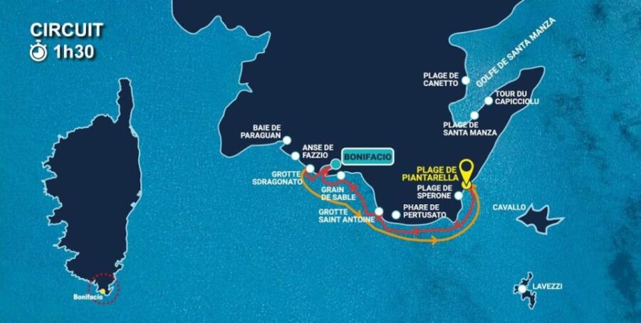 From Bonifacio: Cruise of Bonifacio and the Lavezzi Islands
