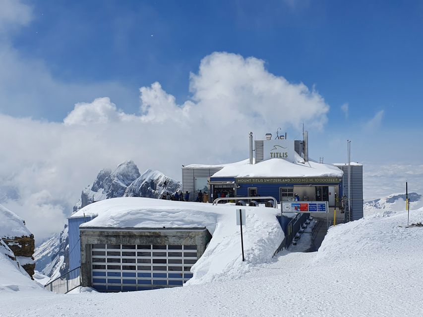 From Luzern: Mt. Titlis Ticket and Self-Guided Alpine Tour