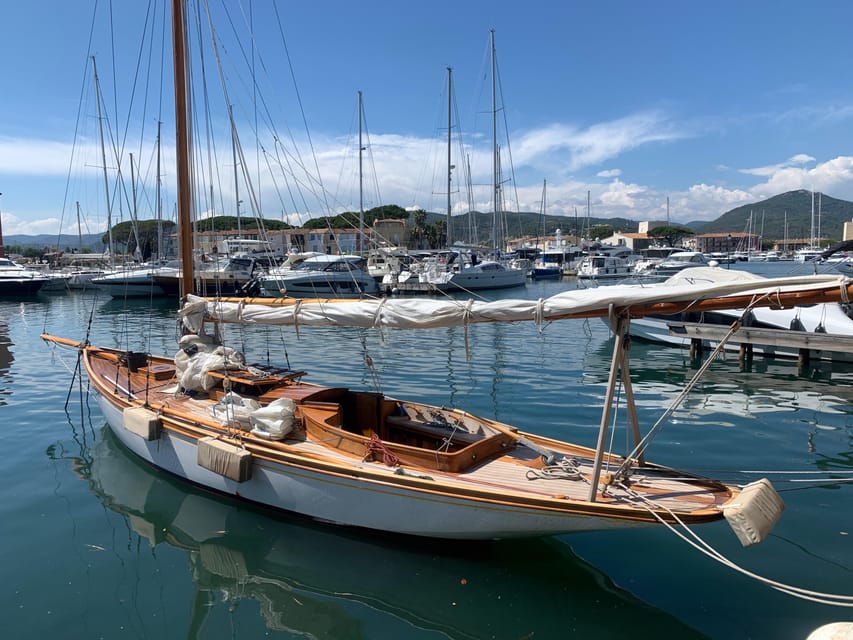 From Port Grimaud: Half-Day Classic Yacht Sailing Experience