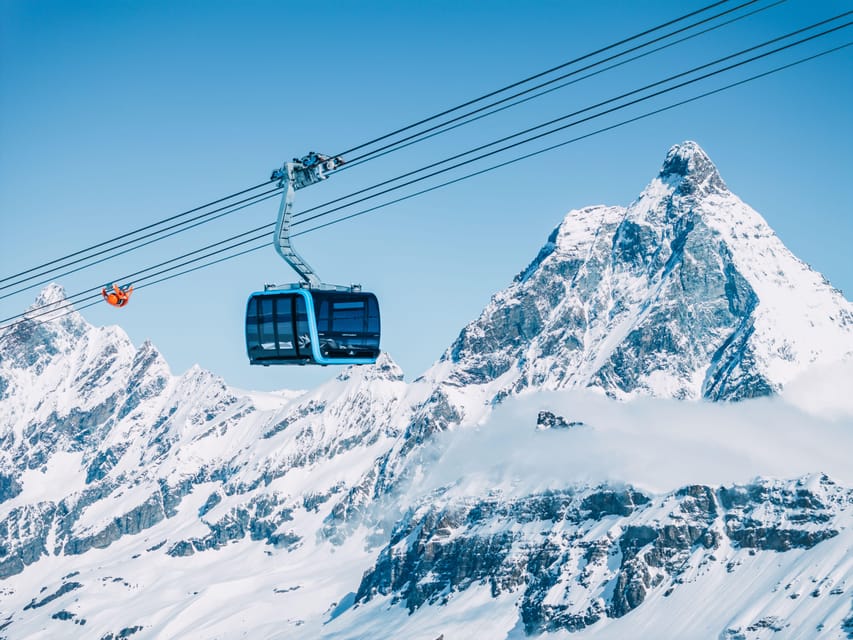 From Zermatt: Testa Grigia Cable Car Ticket