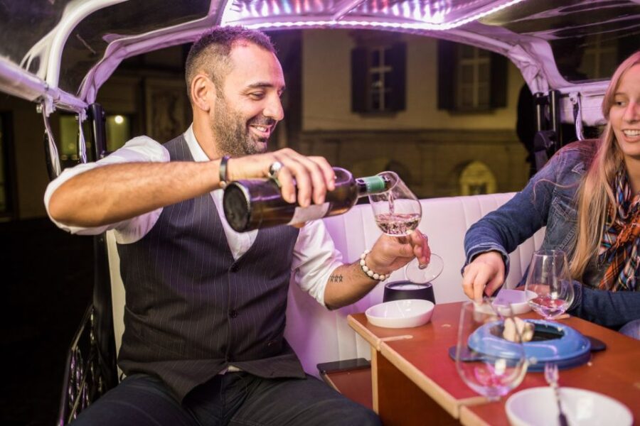 Geneva: Tour With Fondue and Wine in Tuktuk - Tour Overview