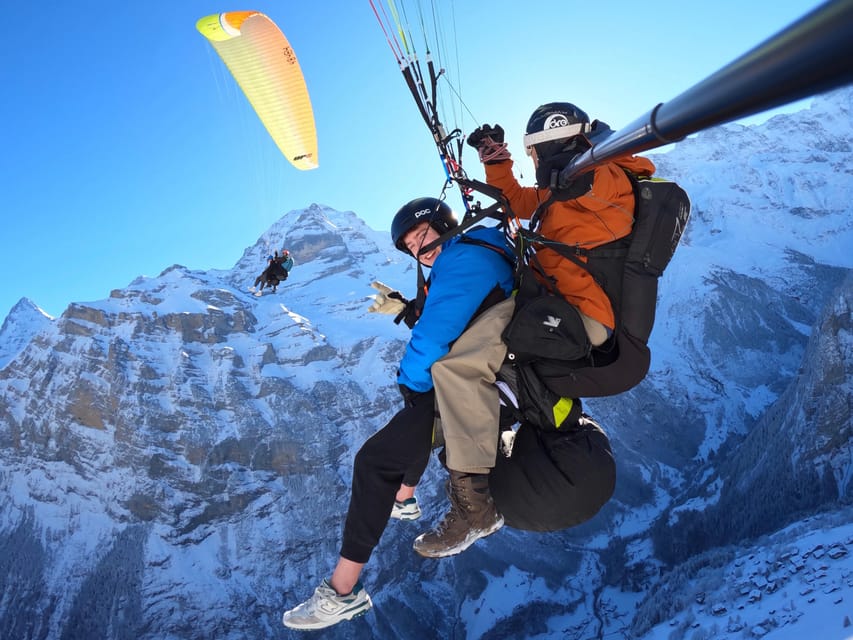 Grindelwald: Paragliding Tandem Flight
