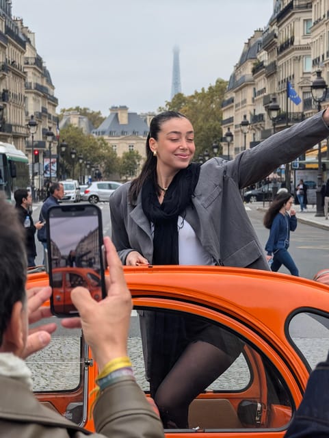 Guided Tour of Paris Most Famous Monuments in a Vintage Car!