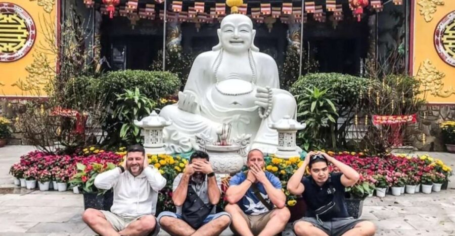 HOI AN: Laddy Buddha – Marble Mountain and Am Phu Cave Tour