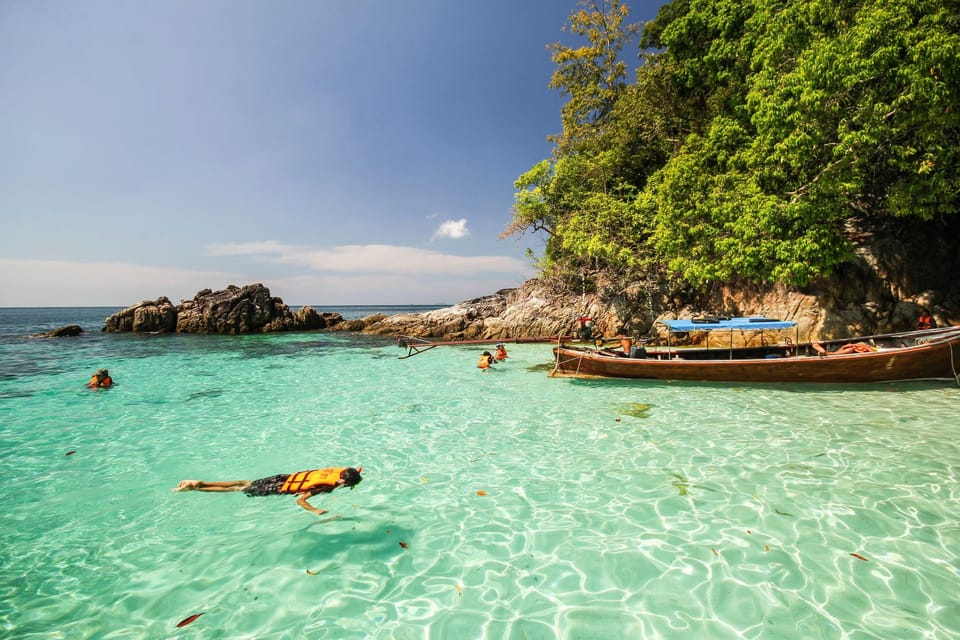 Koh Lipe: 5 Island Snorkeling Trip by Longtail Boat W/ Lunch