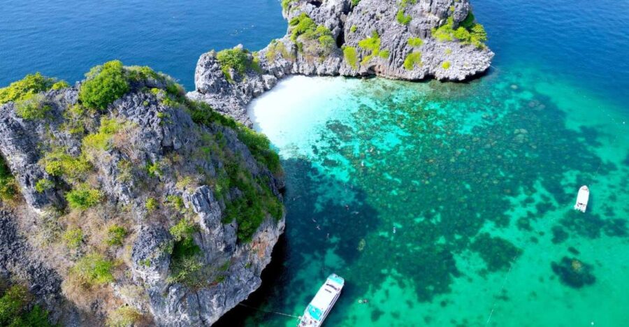 Lanta: Koh Rok & Koh Haa Snorkel & Beach Tour by Speedboat