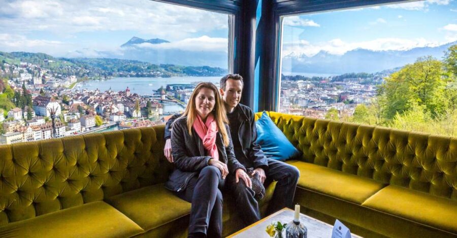 Lucerne: Walking and Boat Tour With Cheese & Wine Tasting