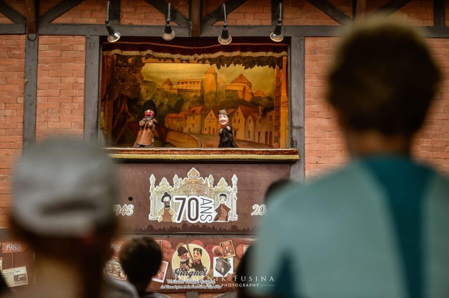 Lyon: the Real Théâtre Guignol in the Parc De La Tête Dor