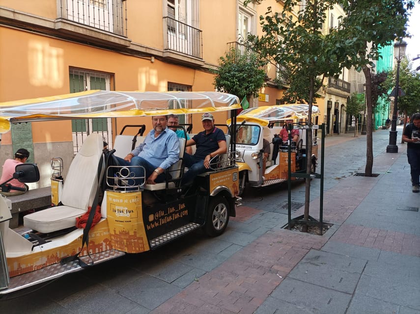 Madrid: Modern Tour With Private Guide in Yellow Tuk Tuk