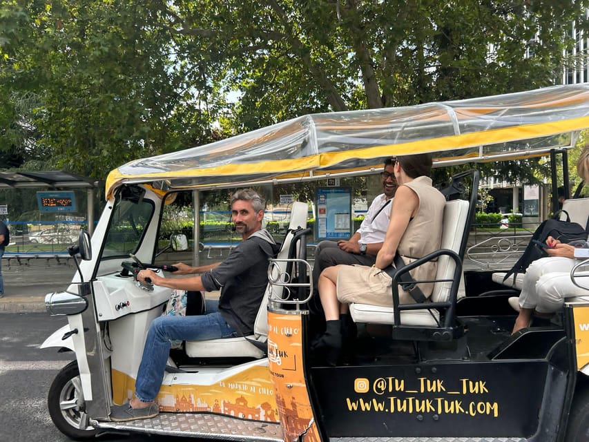 Madrid: Panoramic Tour With Private Guide in Yellow Tuk Tuk
