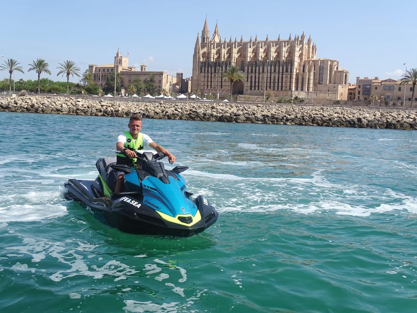 Mallorca: Palma Beach – 55 Minutes Jet Ski Excursion