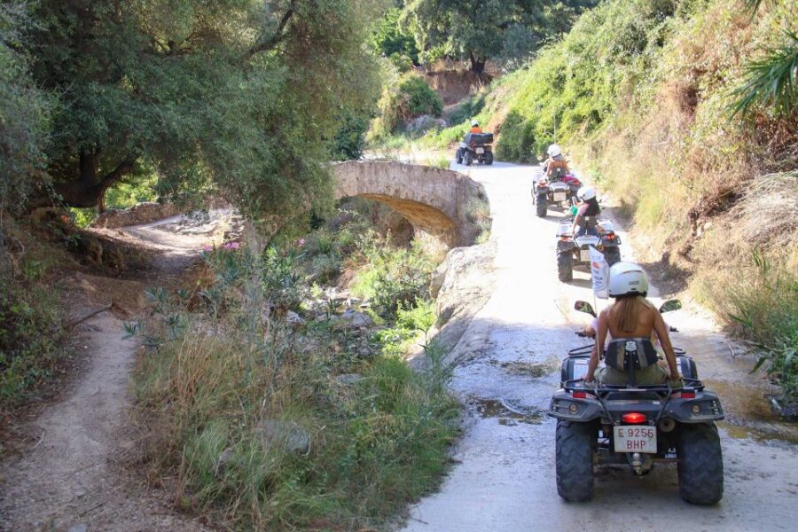 Marbella: Panoramic Quad Tour. Price per Quad, €170