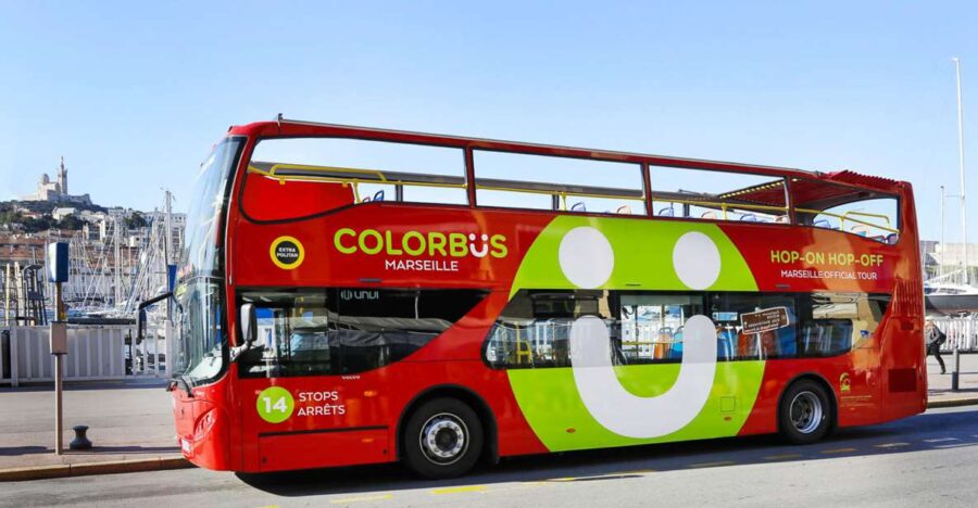 Marseille: City Sightseeing Hop-On Hop-Off Bus Tour