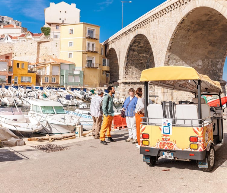 Marseille: Explore the Historic Panier District in an Electric Tuk Tuk