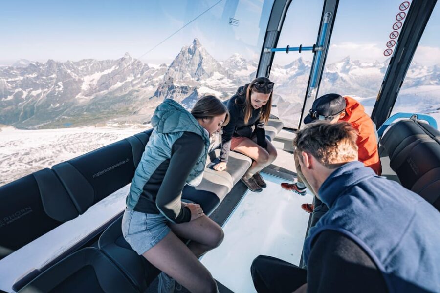 Montreux: Day Tour to Zermatt Matterhorn & Glacier Paradise