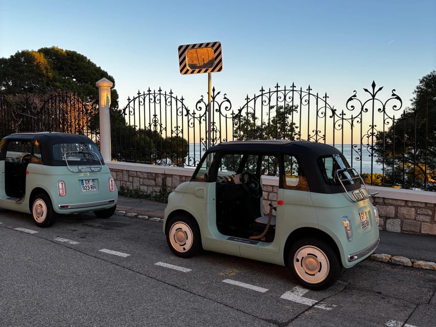 Nice: Guided Tour of the Côte Dazur in an Electric Convertible!