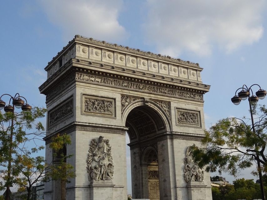 Paris: Arc De Triomphe Private Guided Tour + Rooftop Ticket
