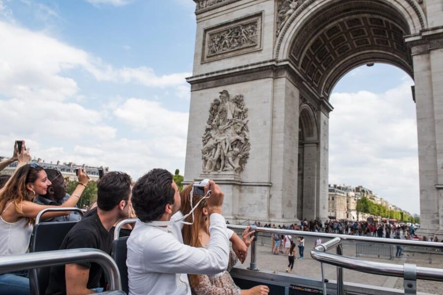 Paris: Arc De Triomphe Ticket & Big Bus Hop-On Hop-Off Tour - Tour Overview and Pricing