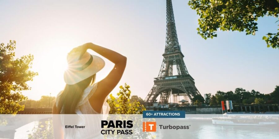 Paris: City Pass 50+Museums Pass,Fast Admission Eiffel Tower