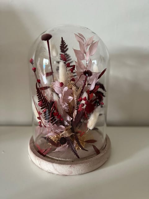 Paris: Create Dried Flower Bell Jar Workshop in Paris