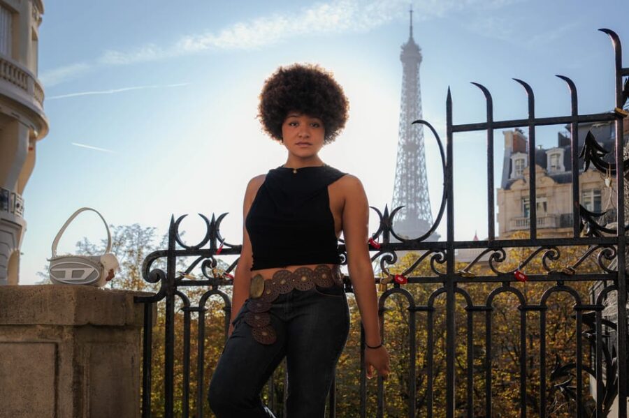 Paris Portrait Photoshoot at the Eiffel Tower