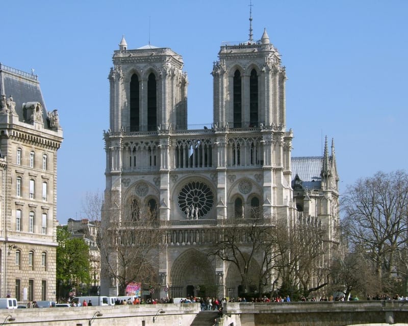 Paris: Sainte-Chapelle Entry With Notre Dame Outdoor Tour