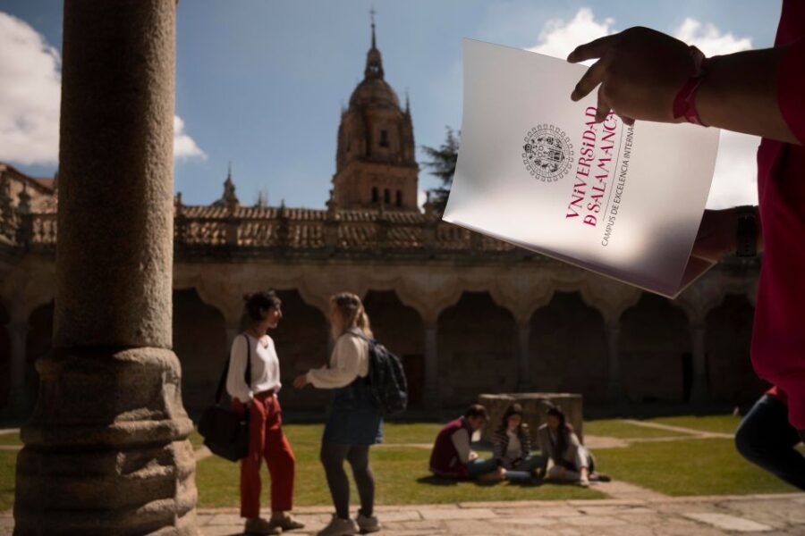 Salamanca Sightseeing Walking Tour With Local Guide. Spanish