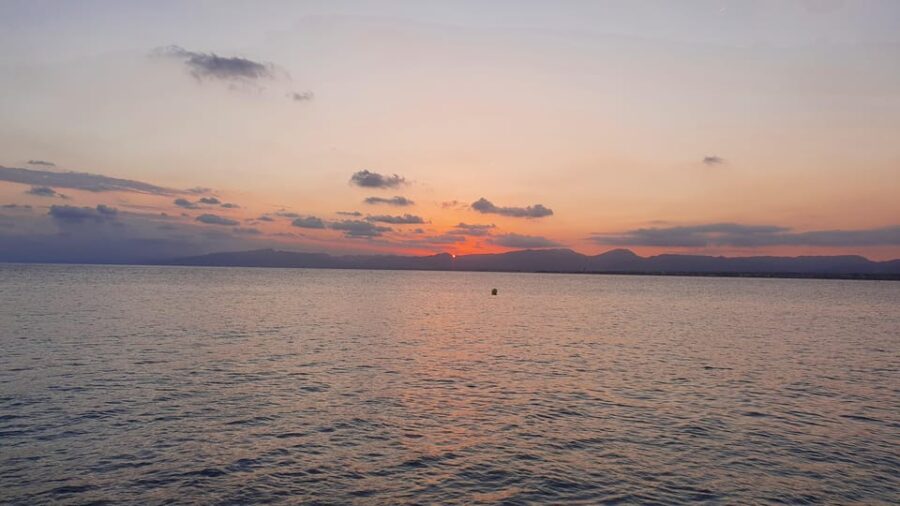 Salou: Sunset on Boat