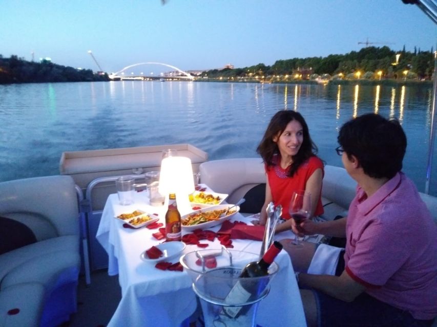 Seville: Private River Cruise Lunch or Dinner and Drinks - Overview of the Private River Cruise