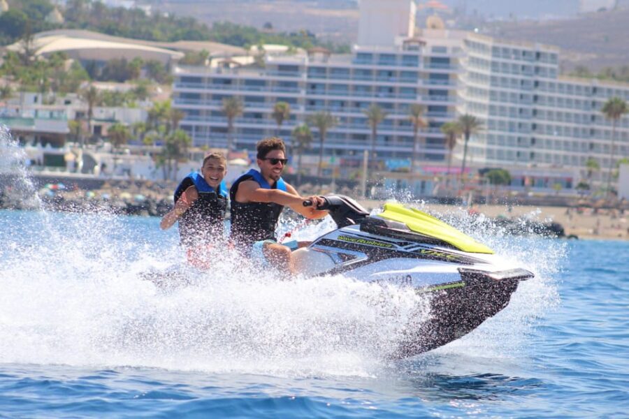 Tenerife: Ocean Pack Jet Ski and Yacht Whale Watching - Thrilling Jet Ski Tour