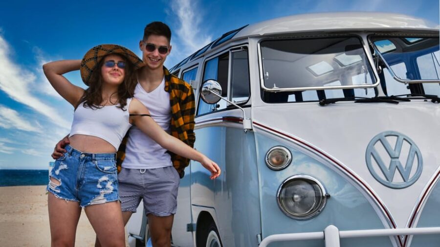 Vintage Tour Around Alicante in Genuine Kombi T1 Vans