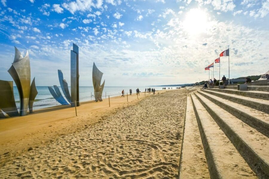 Visit With an Actor-Guide. Omaha Beach, Code Name: Overlord