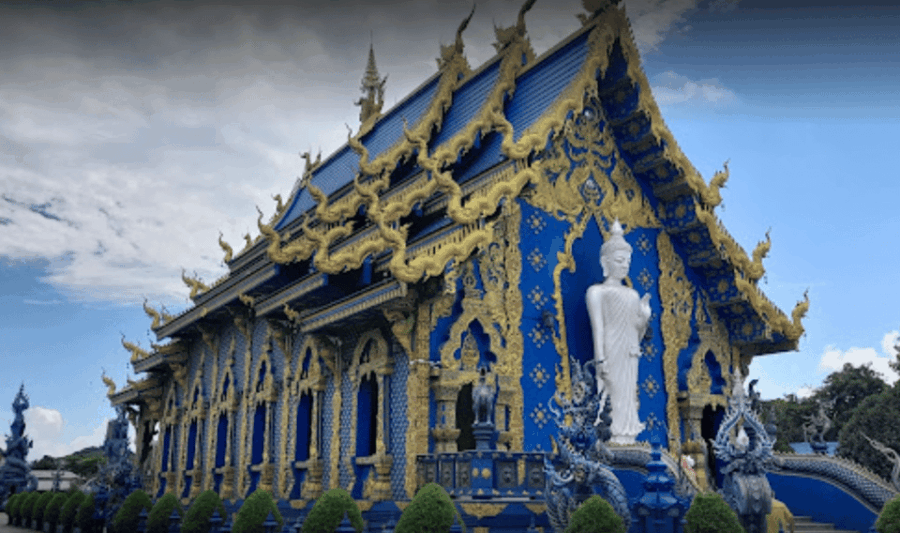 Chiang Mai: Chiang Rai White, Blue & Black Temples Day Tour