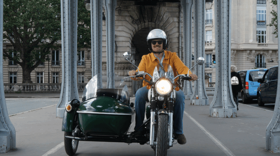 Paris: Guided Side Car Tour With Bottle of Champagne