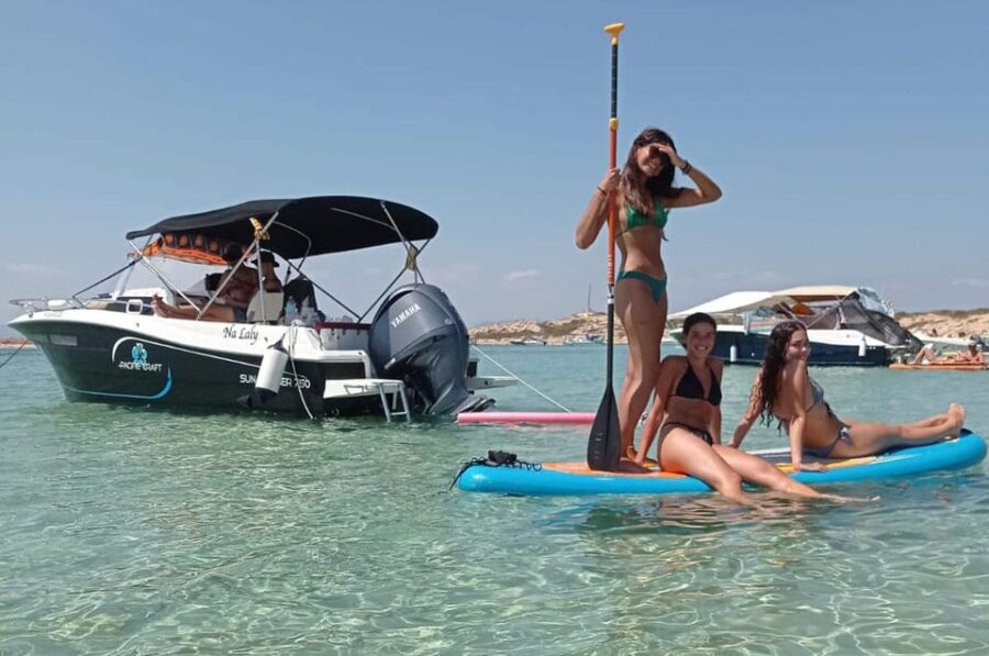 Tour: Ibiza-Formentera From the Sea in Private Boat