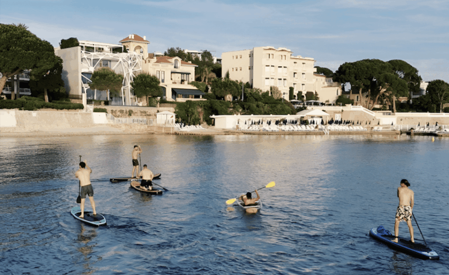 Transparent Paddle Board Rental (single-seater)