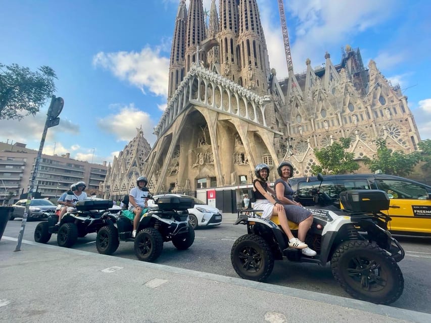 Barcelona: City Sights Electric Quad Tour