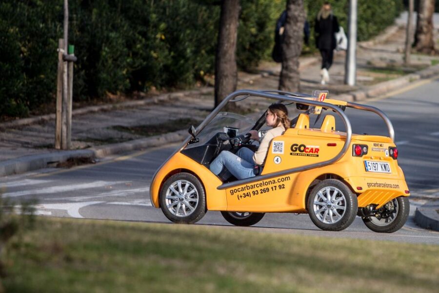 Barcelona: Full-Day GoCar Tour