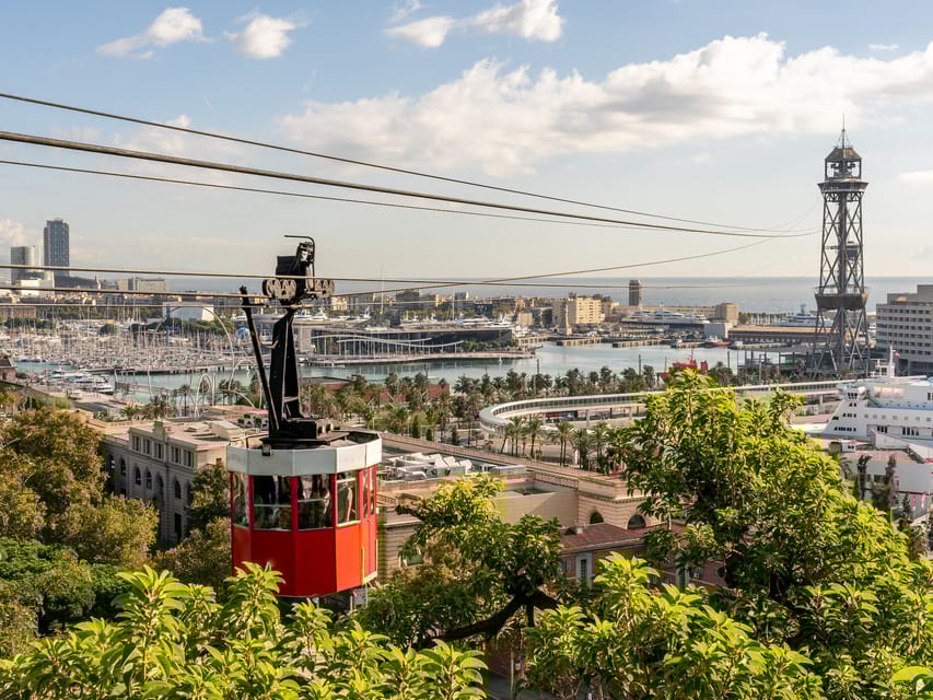 Barcelona: Guided Walking City Tour, Cable Car & Boat Ride - Tour Overview