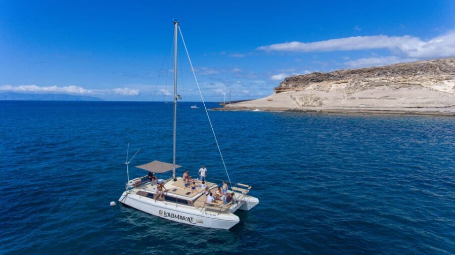 Costa Adeje: Catamaran Tour, Snorkelling, Snacks & Drinks