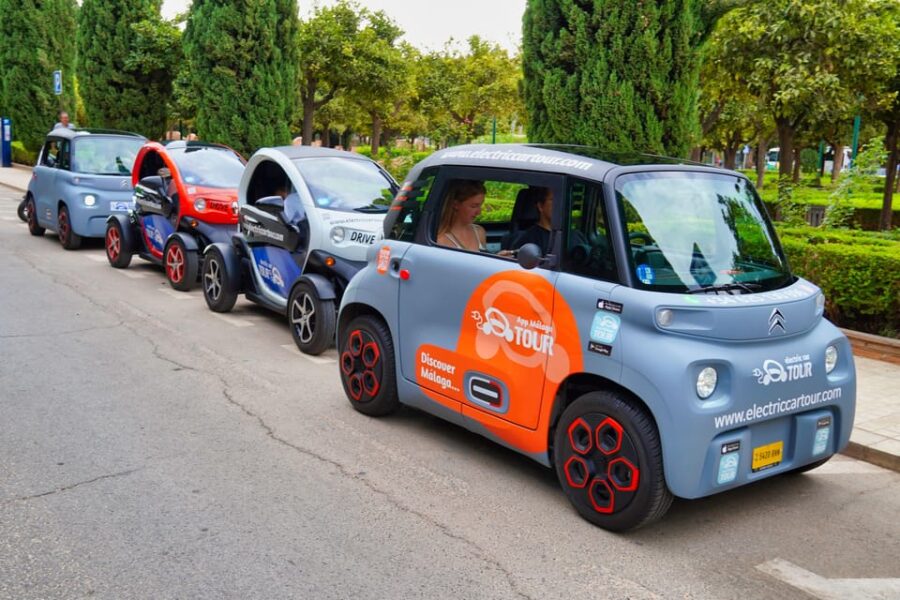 Discover Málaga in 2 Hours: Relaxing Tour by Electric Car